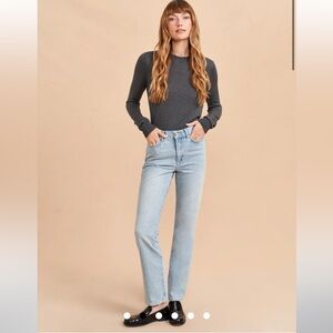 La Ligne Molly High Rise Straight Jean